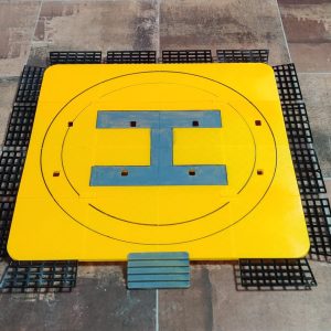 3D-Printed Tri-Fold Folding Heli Pad