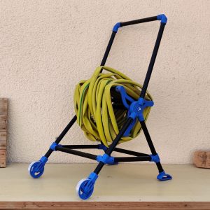 3D Printed Revolving Garden Hose Holder for 20mm PVC Pipes STL Files